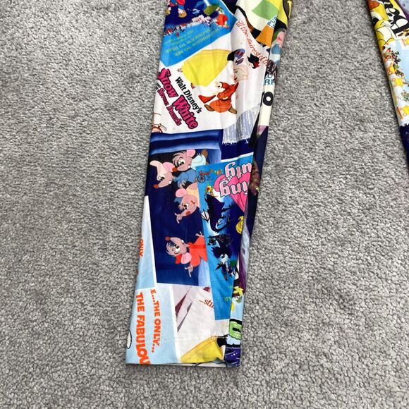 Disney Cinderella Vintage 90's All Over Print Leggings Womens XS Multi 24x29 - Picture 11 of 12